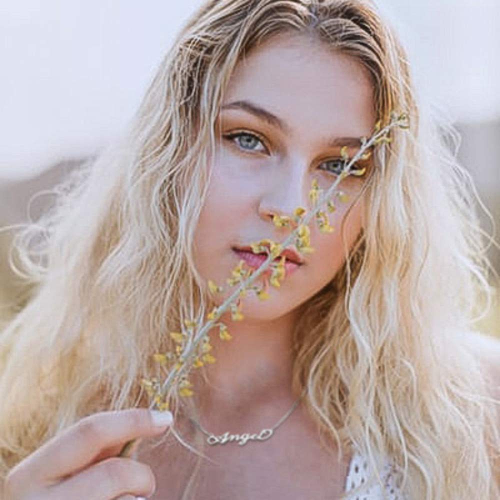 Personalized Name Necklace, Custom Sterling Silver Pendant, Customized Jewelry Gift