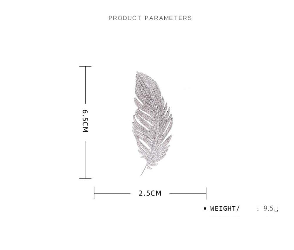 Vintage Austrian Crystal Flower Brooch Pin for Women, Elegant Wedding Accessory