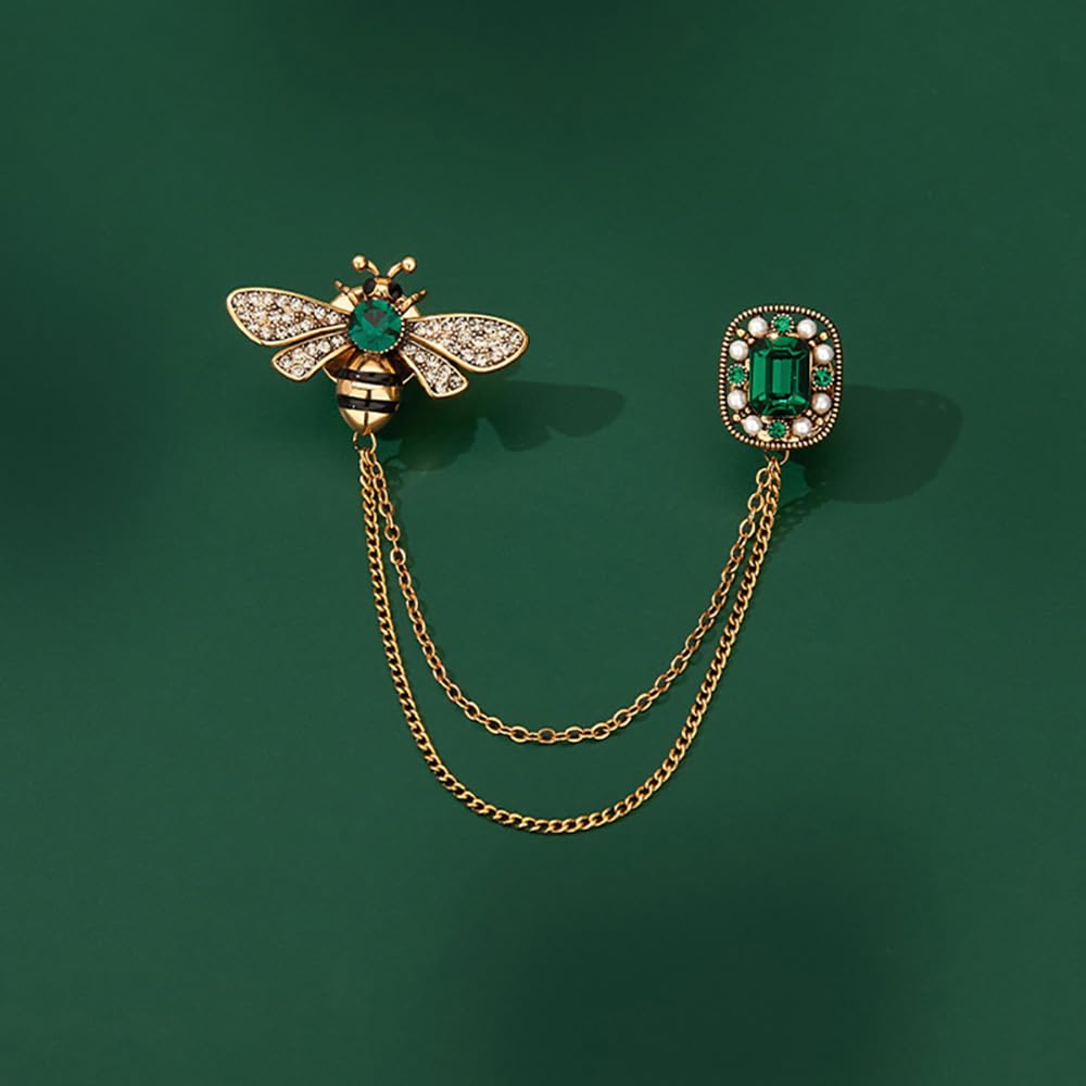 Vintage Purple Rhinestone Crystal Butterfly Brooch Pin for Women & Girls, Elegant Party Insect Accessory