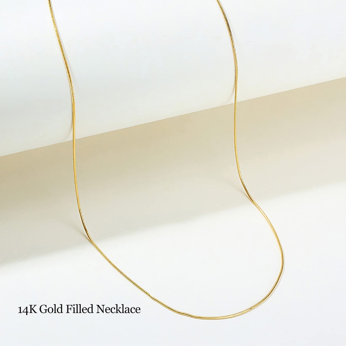 Sterling Silver 0.8mm Thin Box Chain Necklace, Available in Yellow Gold or Silver, 16"-30" Length