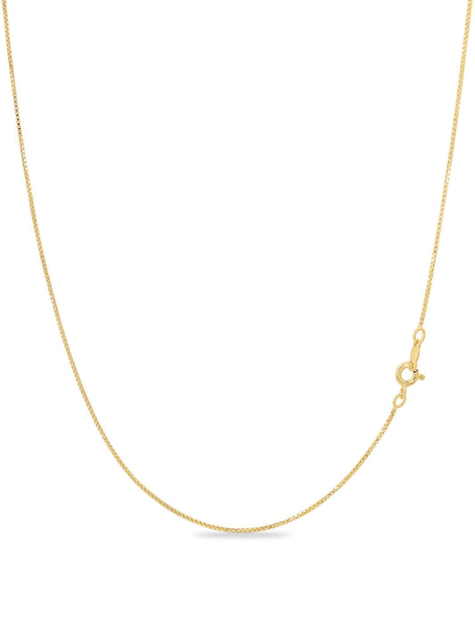 18K Gold Plated 925 Sterling Silver 1.2mm Cable Chain Necklace for Women, Thin and Dainty, 14"-24" Adjustable