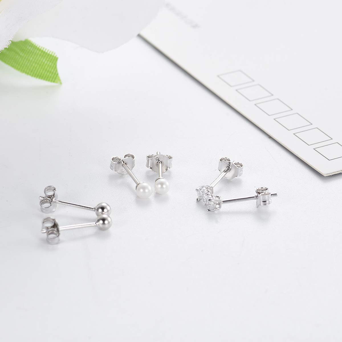 9 Pairs 14K Gold Plated 925 Sterling Silver Hoop Earrings Set for Women, Hypoallergenic Chunky & Lightweight Hoops