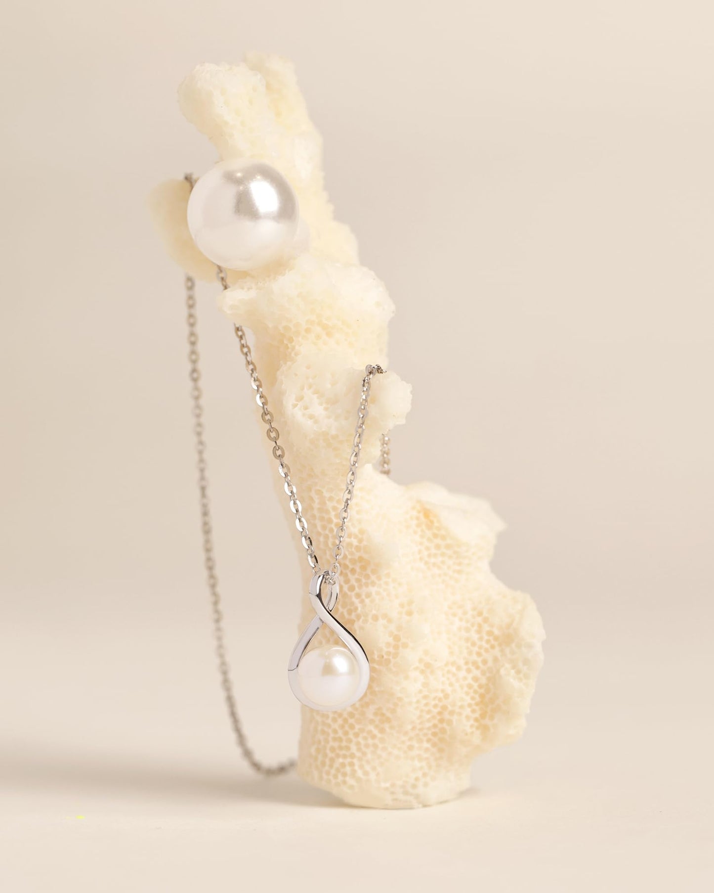 Sterling Silver Birthstone Infinity Pendant Necklace, Dainty 16"+2" Extendable Chain, Jewelry Gift for Women