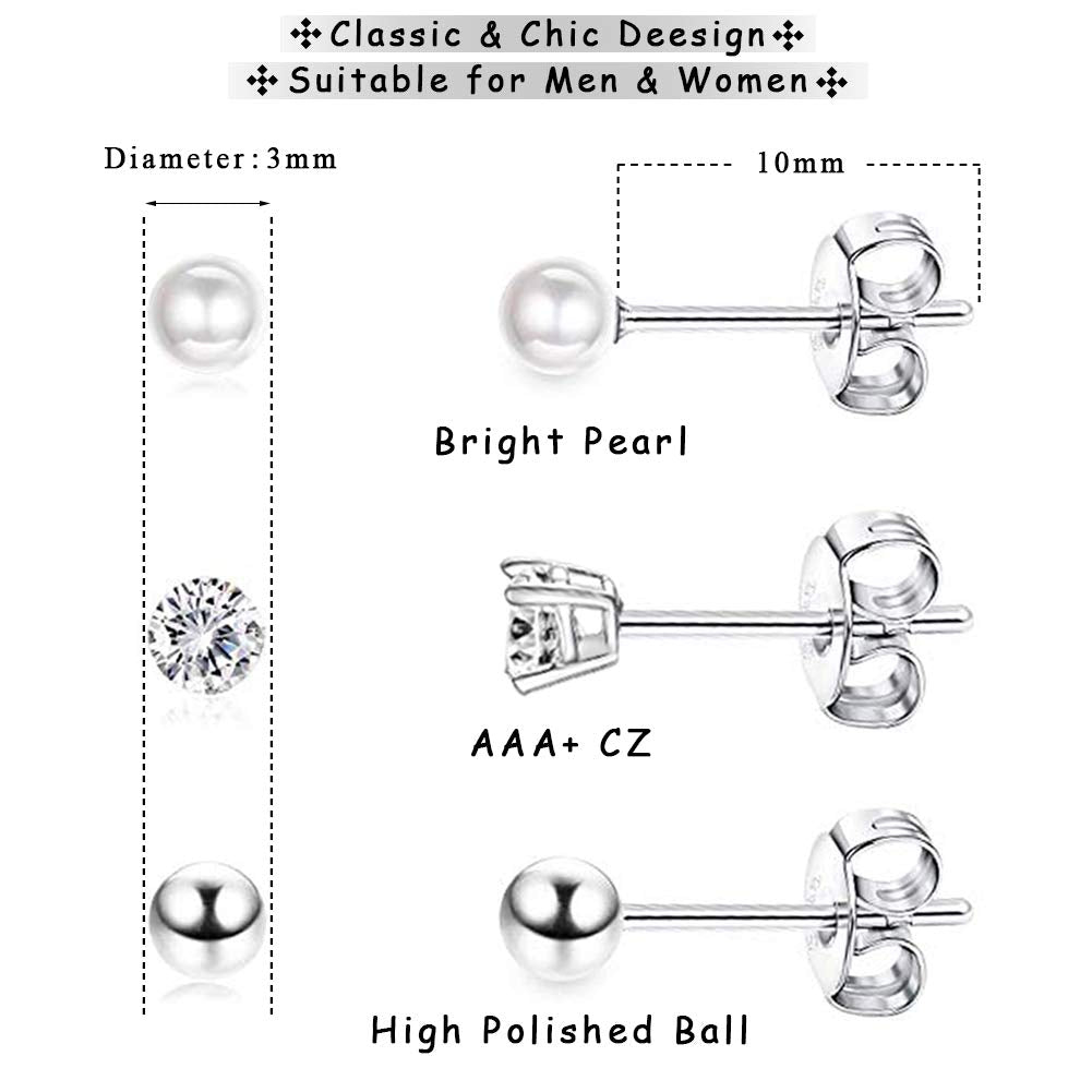 9 Pairs 14K Gold Plated 925 Sterling Silver Hoop Earrings Set for Women, Hypoallergenic Chunky & Lightweight Hoops