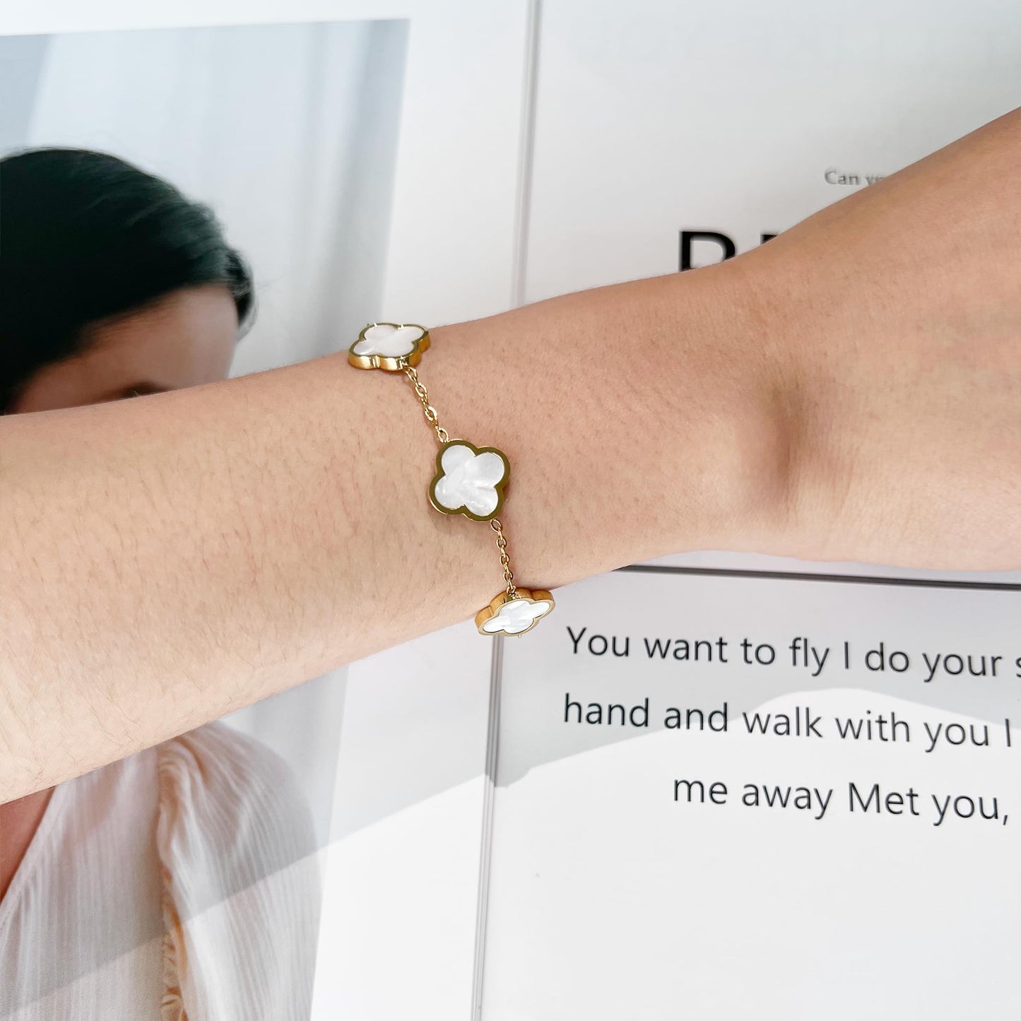 14K Gold Plated 3mm Cubic Zirconia Tennis Bracelet for Women, Classic Gold Bracelet, 6.5"-7.5"