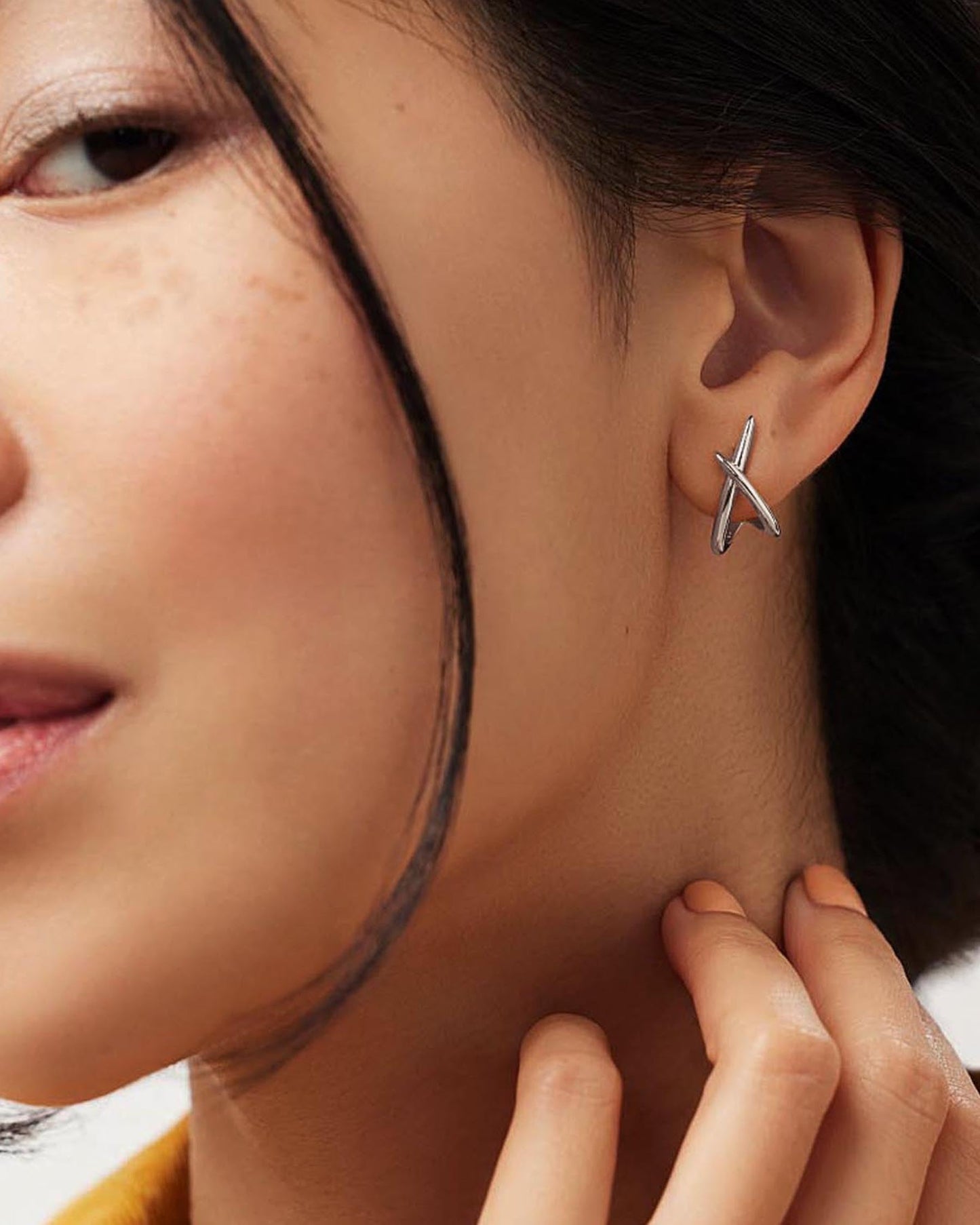 14K Gold Stud Earrings for Women, Trendy Dainty Minimalist Hypoallergenic Jewelry Gift