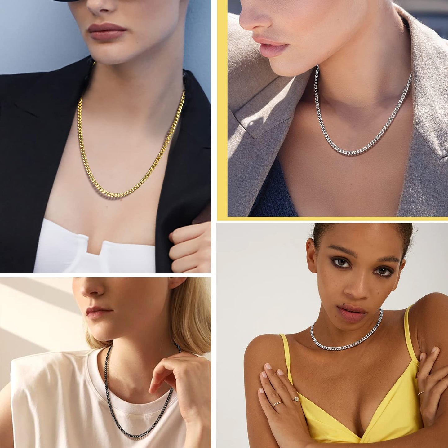 18K Gold Plated 925 Sterling Silver 1.2mm Cable Chain Necklace for Women, Thin Dainty Sturdy, 14"-24" Adjustable