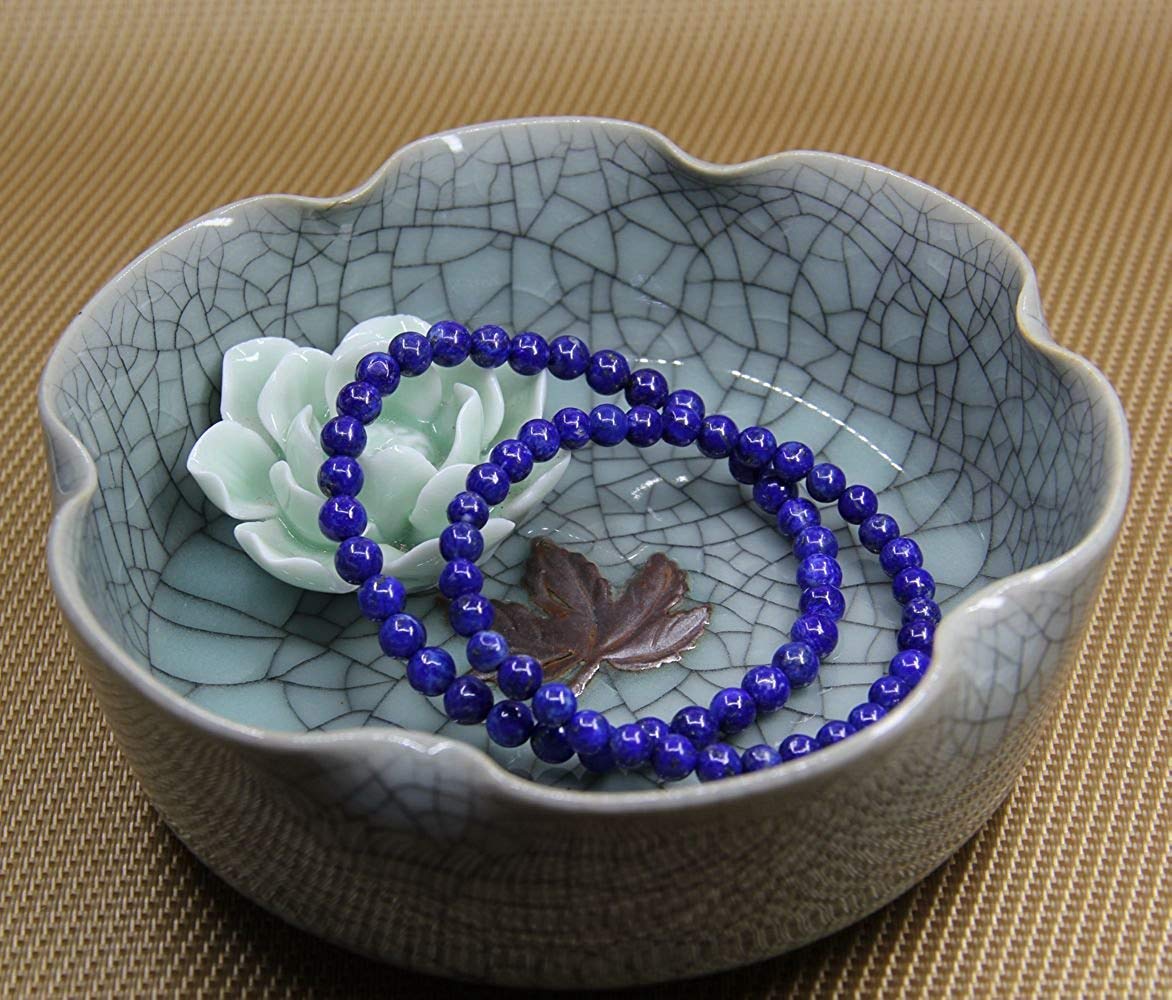 Handmade 4mm Indian Agate Gemstone Stretch Bracelet, Crystal Healing Reiki Jewelry, Nature-Inspired Unisex