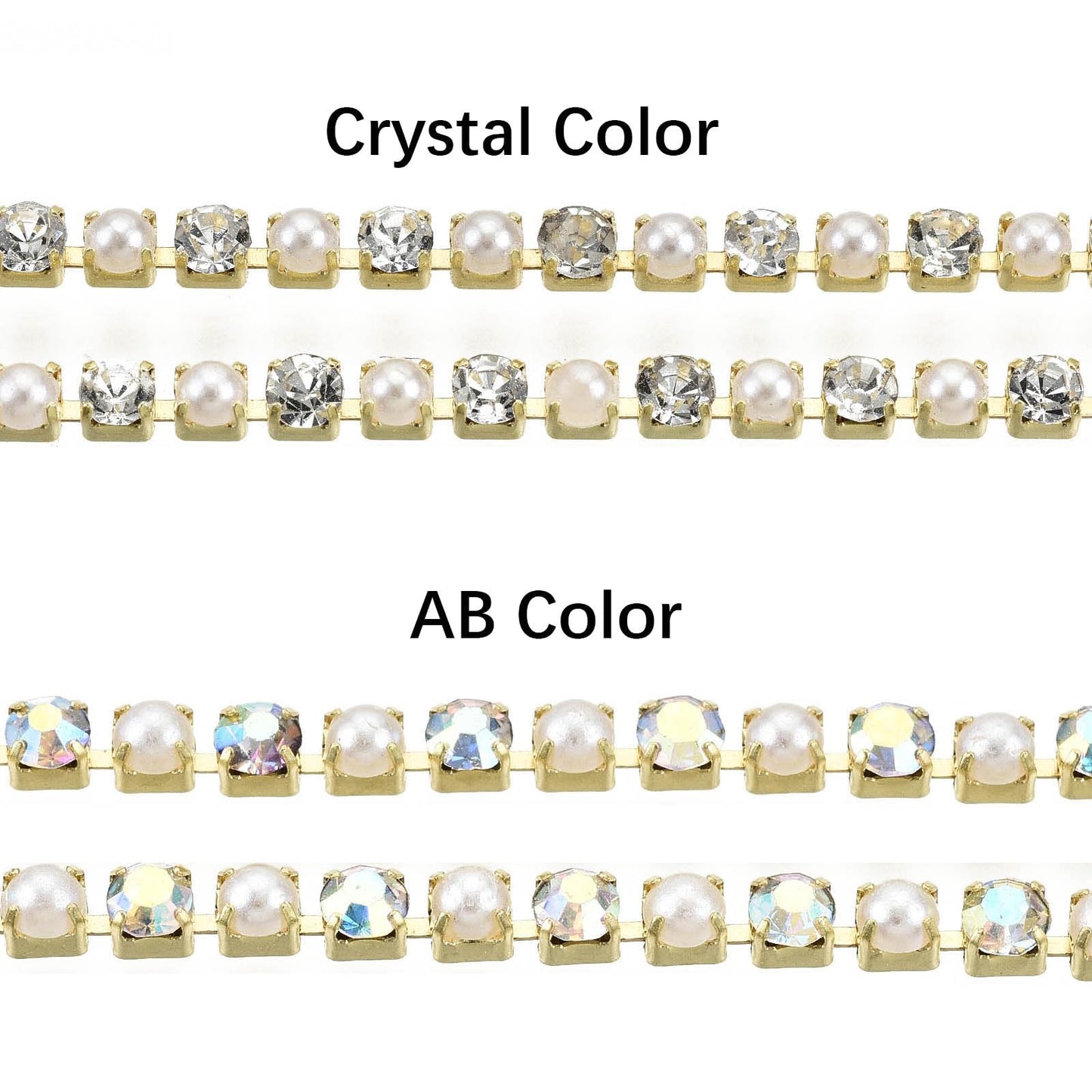 10 Yards 2mm Dark Purple Crystal Rhinestone Chain Trim for Sewing, Crafts, Jewelry, Shoes & Wedding Decorations