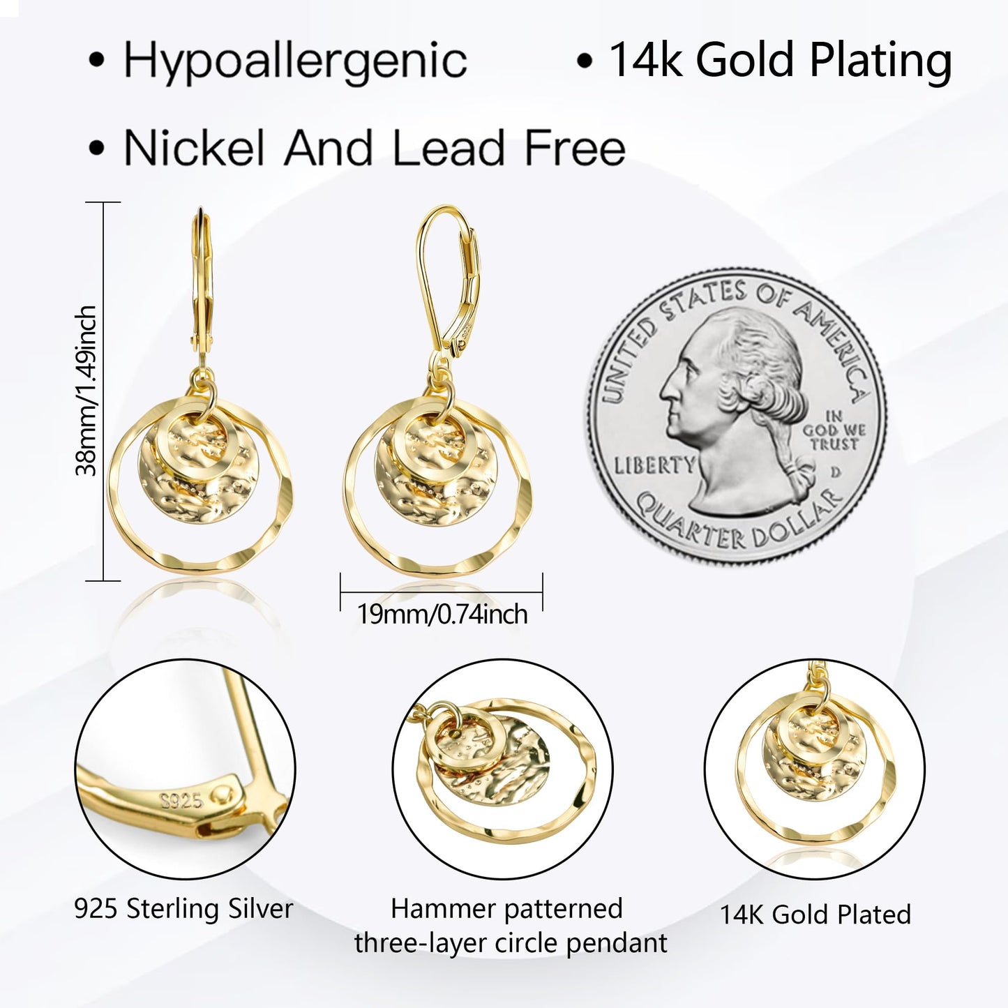 3CT 925 Sterling Silver Radiant Cut Cubic Zirconia Engagement Ring for Women, Solitaire CZ Wedding & Promise Ring, Size 3-11