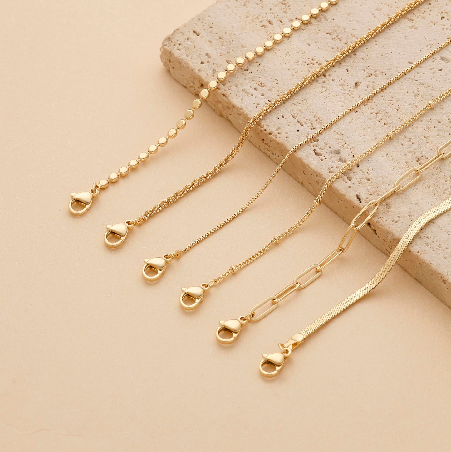 Bohemian Bracelet Set for Women, 6 Stackable Multi-Color Stretch Bracelets, Dainty Boho Hippie Jewelry