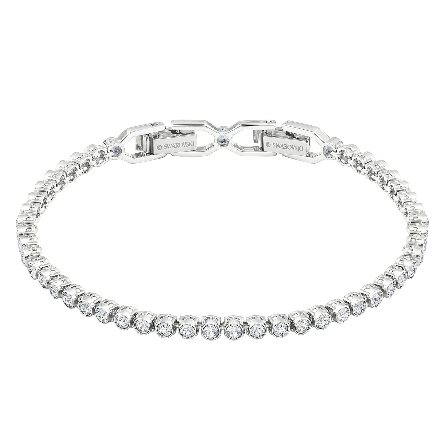 14K Gold Plated 4mm Cubic Zirconia Tennis Bracelet for Women, Classic Gold Bracelet, 6.5"-7.5"