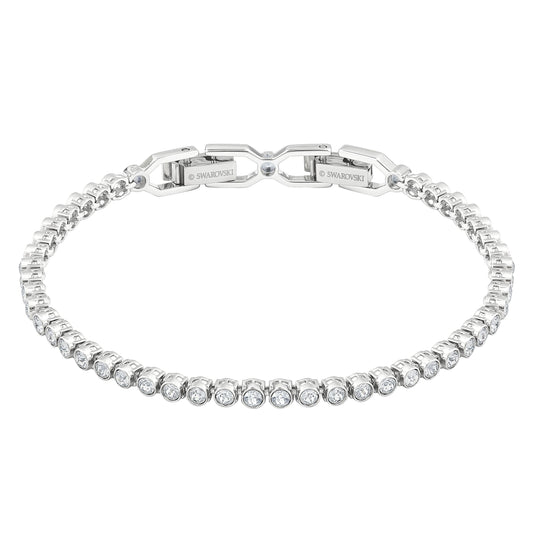 14K Gold Plated 4mm Cubic Zirconia Tennis Bracelet for Women, Classic Gold Bracelet, 6.5"-7.5"