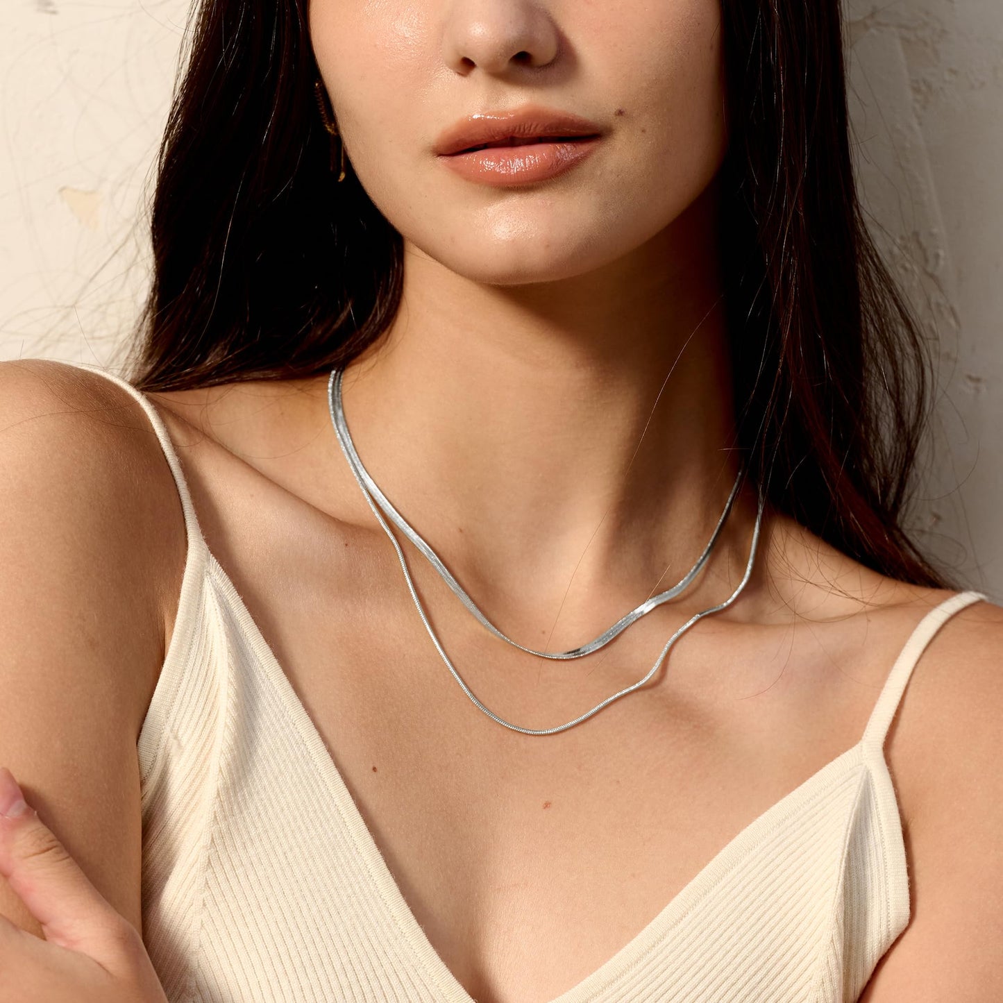 925 Sterling Silver 0.8mm Delicate Box Chain Necklace, Italian Made, Tiny Thin and Strong, 14"-30" Adjustable