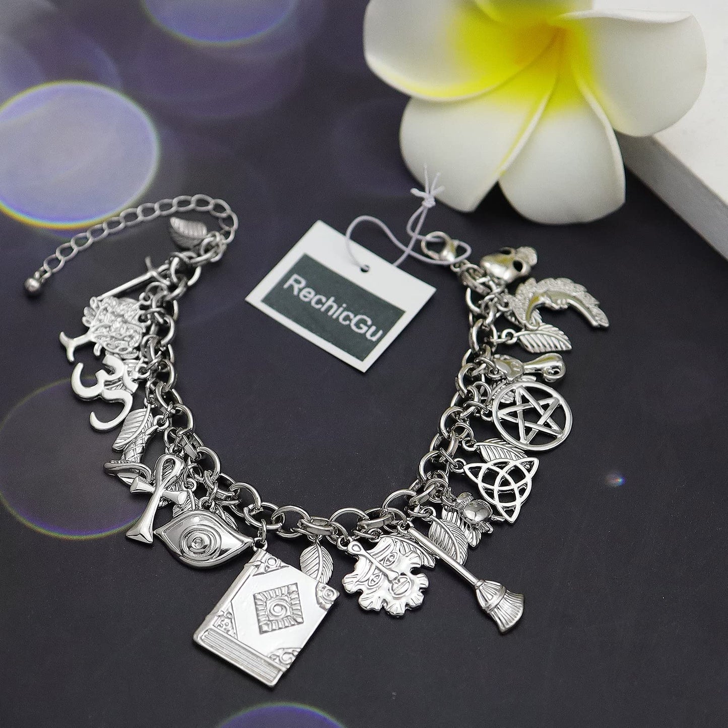 18K Gold Plated Heart Charm Bracelet for Women and Teens, Stainless Steel Link Chain with Bible Verse Pendant, OT Clasp, Gift for Birthday or Christmas