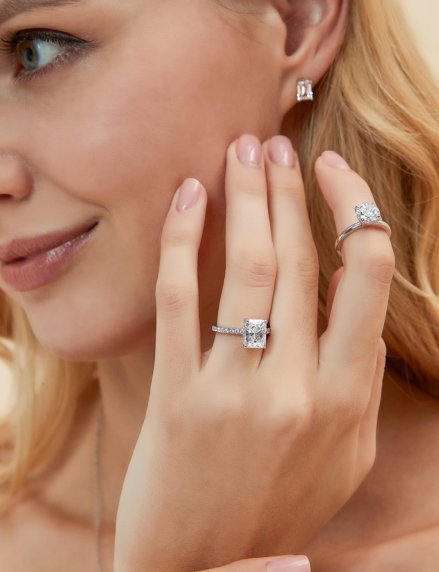 10 Yards Crystal Rhinestone Close Cup Chain 2mm Beaded Applique Roll for DIY Crafts, Clothes & Wedding Décor, Aquamarine