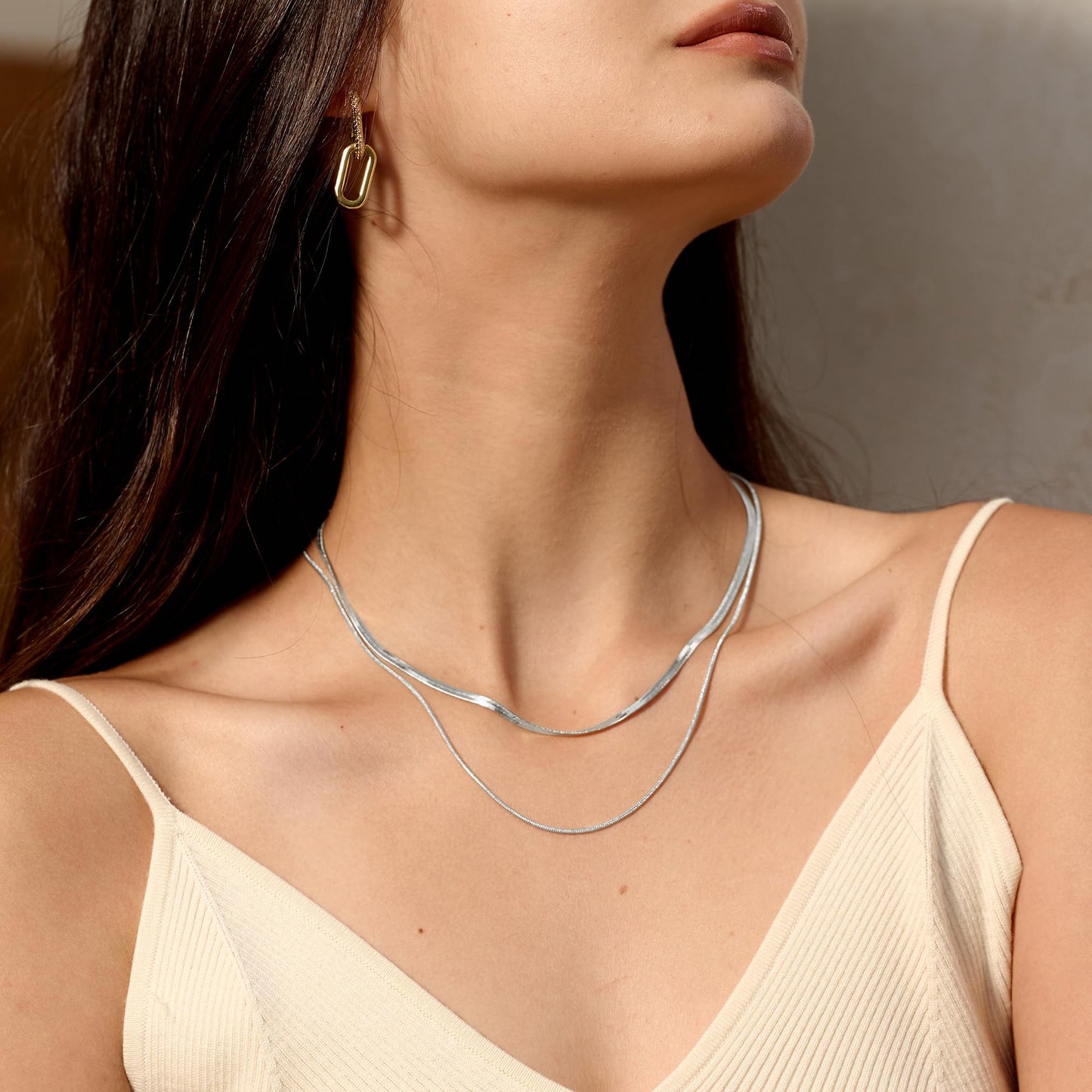 925 Sterling Silver 0.8mm Delicate Box Chain Necklace, Italian Made, Tiny Thin and Strong, 14"-30" Adjustable