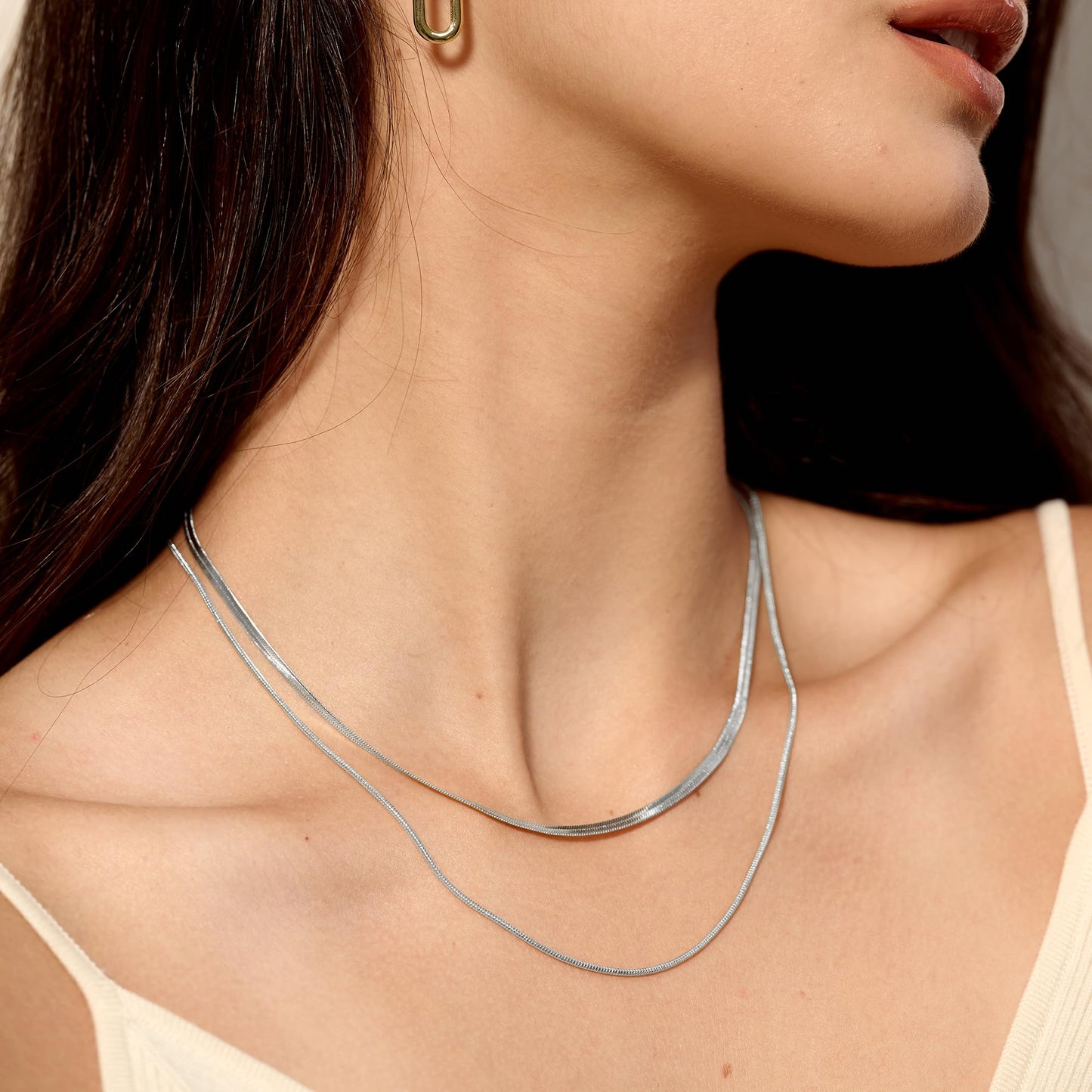 925 Sterling Silver 0.8mm Delicate Box Chain Necklace, Italian Made, Tiny Thin and Strong, 14"-30" Adjustable