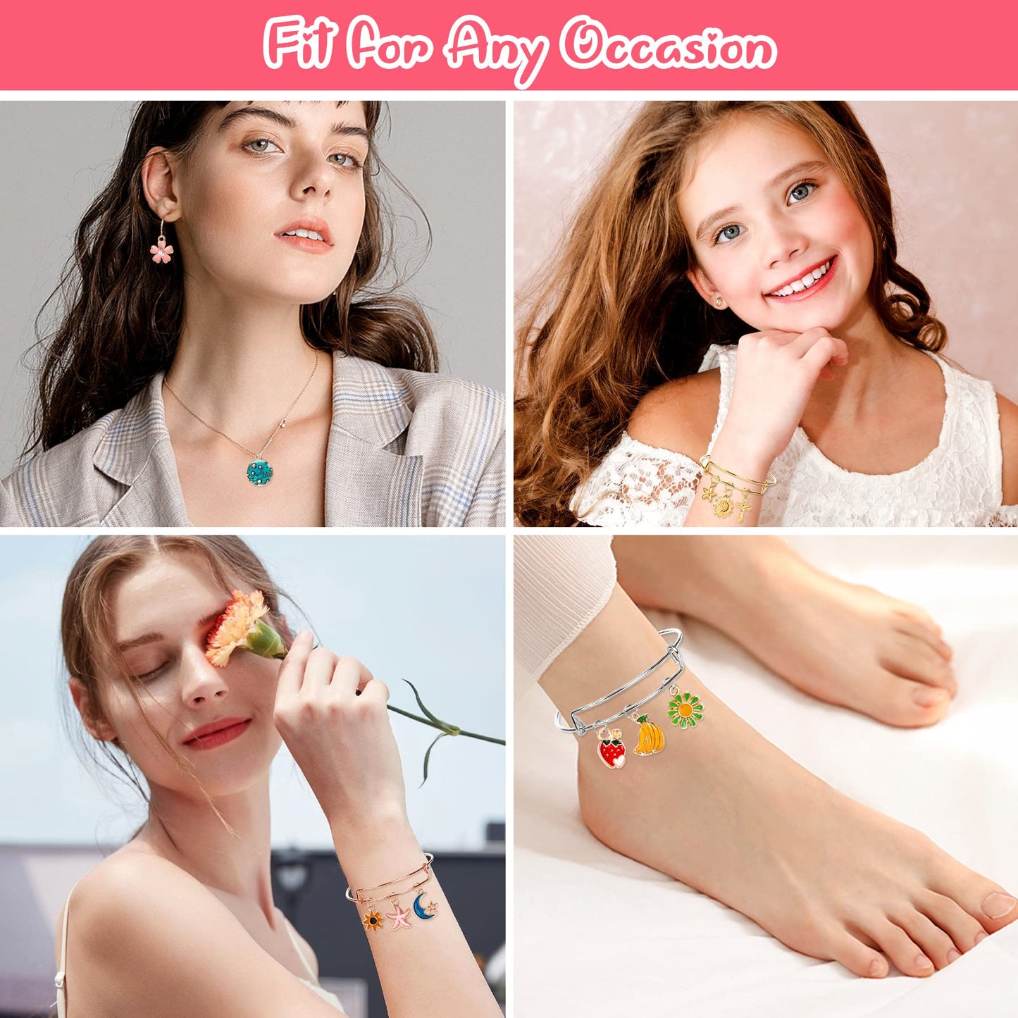 14K Gold Plated Cubic Zirconia Tennis Bracelet for Women, Adjustable Slider Bracelet