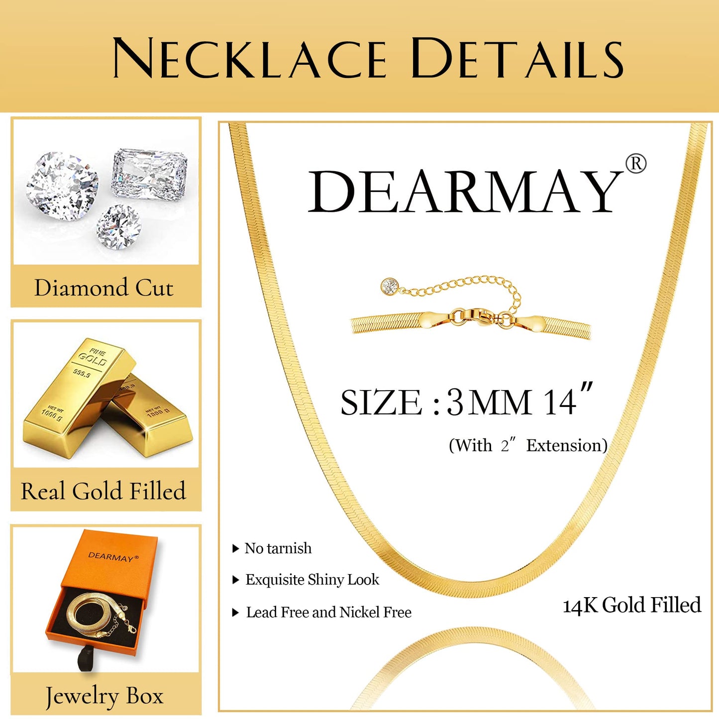 316L Stainless Steel Figaro Cuban Chain Necklace for Men, Black or 18K Gold Plated, 4-13mm, 14"-30" with Gift Box