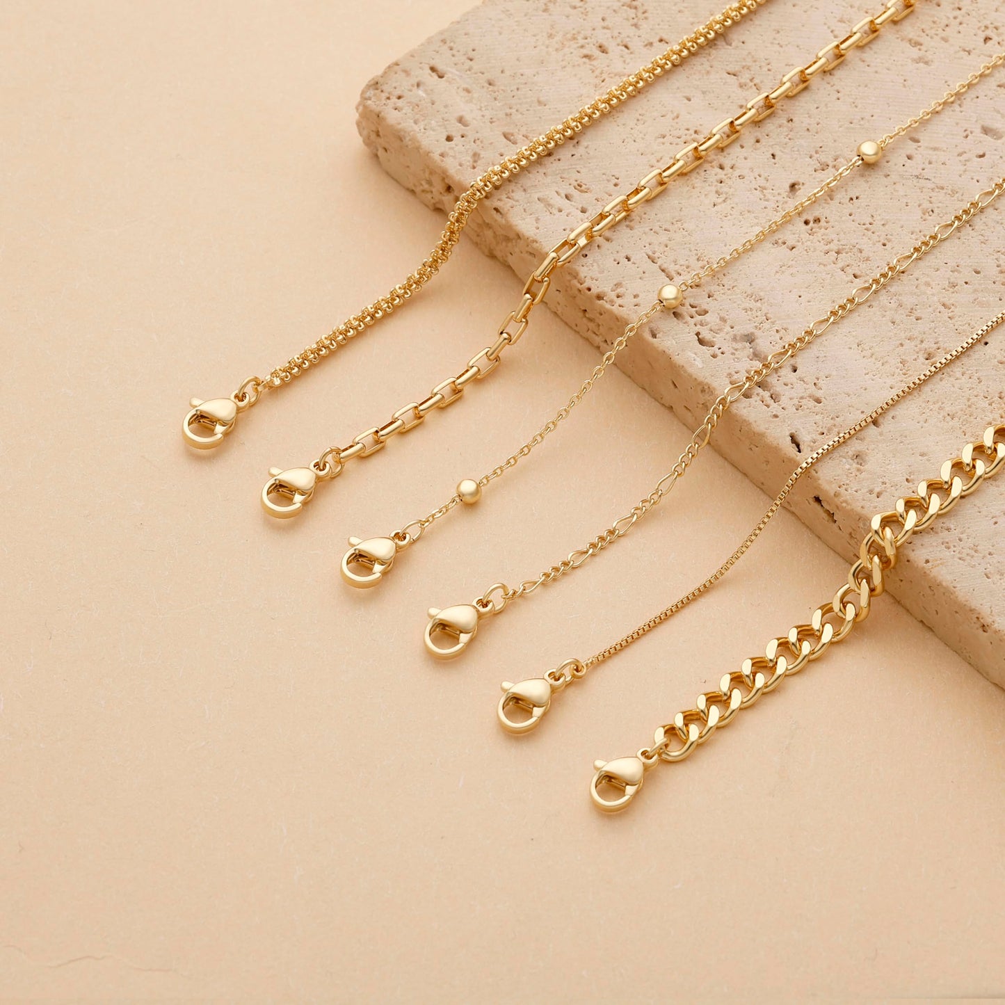 Bohemian Bracelet Set for Women, 6 Stackable Multi-Color Stretch Bracelets, Dainty Boho Hippie Jewelry