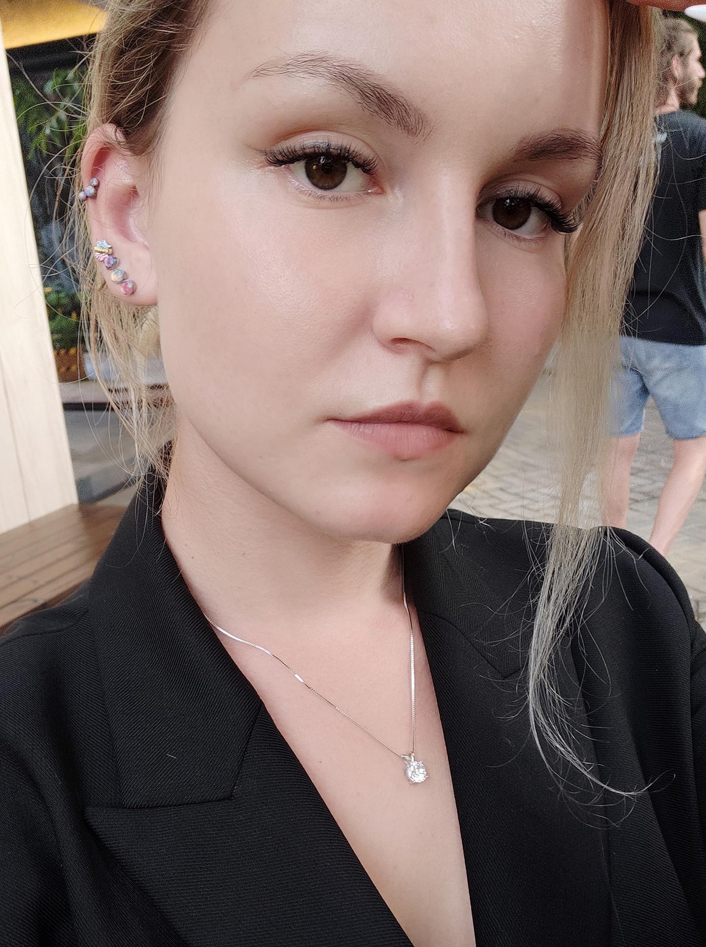 Mythology Fairytale Lucky Charms Cuff Bangle Bracelet with Cross, Leaf, Moon, Face, and Celtic Cat Designs