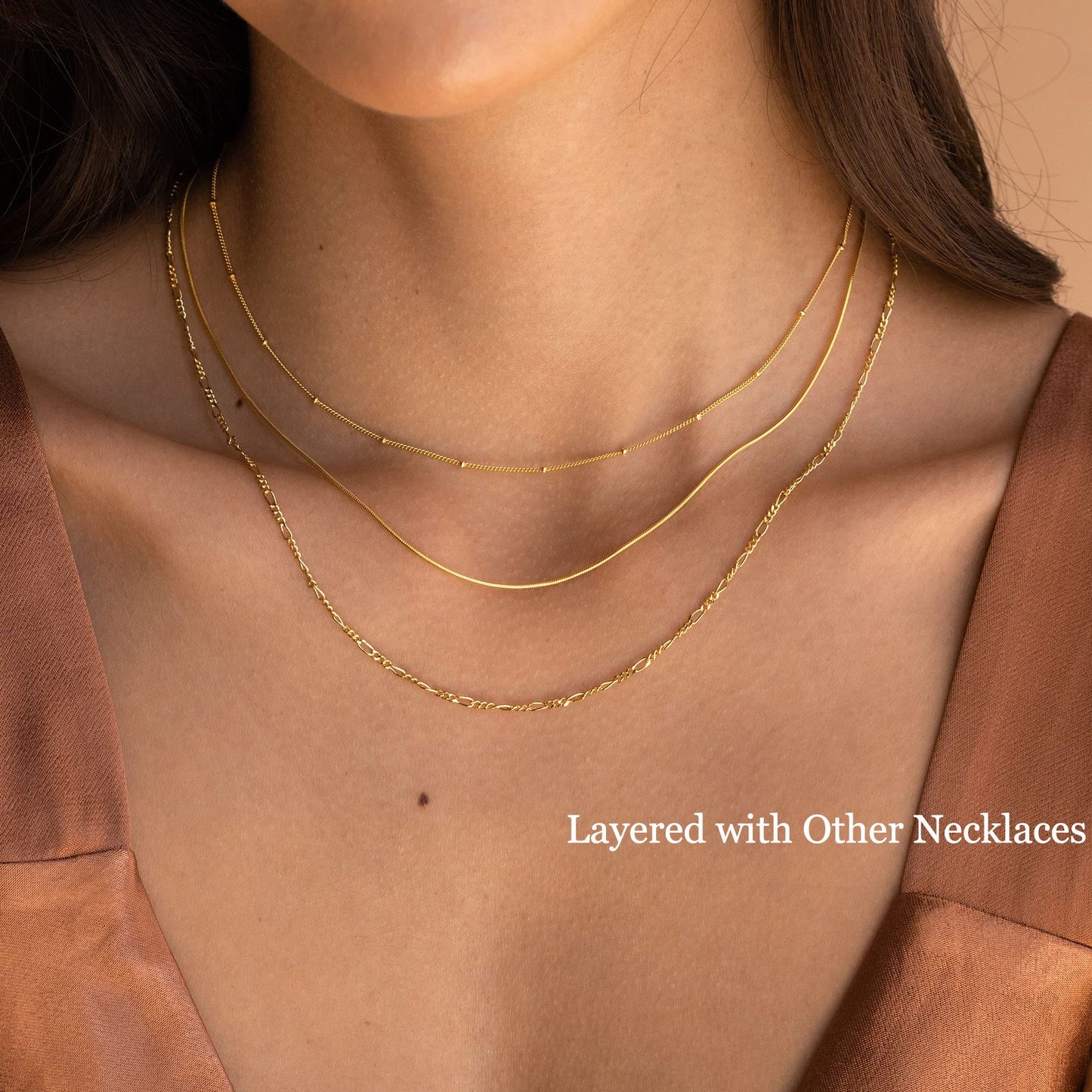 Sterling Silver 0.8mm Thin Box Chain Necklace, Available in Yellow Gold or Silver, 16"-30" Length